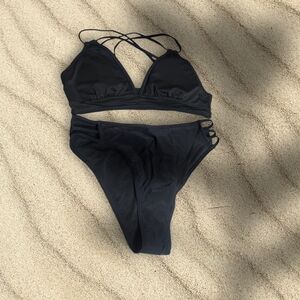 Elegant Black Women's Bikini Set